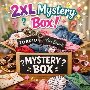 2XL Mystery Box with Torrid and Lane Bryant Clothing